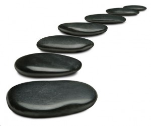 stepping stones