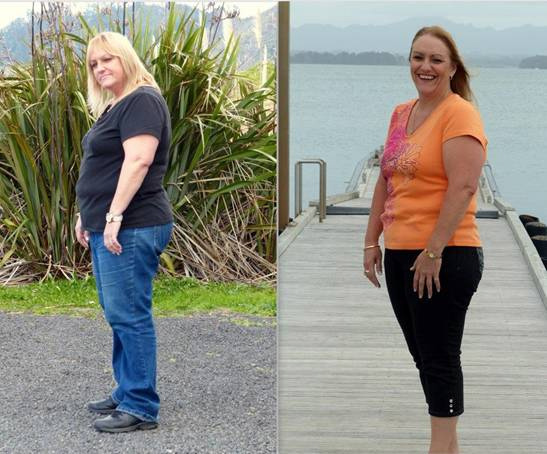 Alaine Hamilton went from a size 22 to a size 16 by changing her lifestyle during a 90 day trial of Mannatech’s new fat loss system launching today