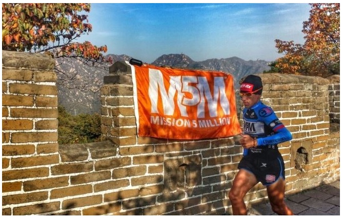 He made it – M5M China Run completed!