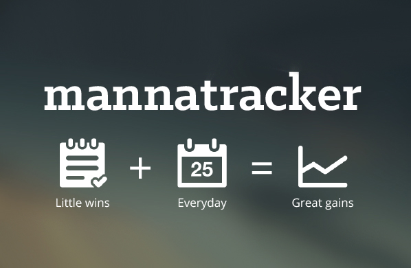 Sign up with Mannatracker: create daily habits to drive success