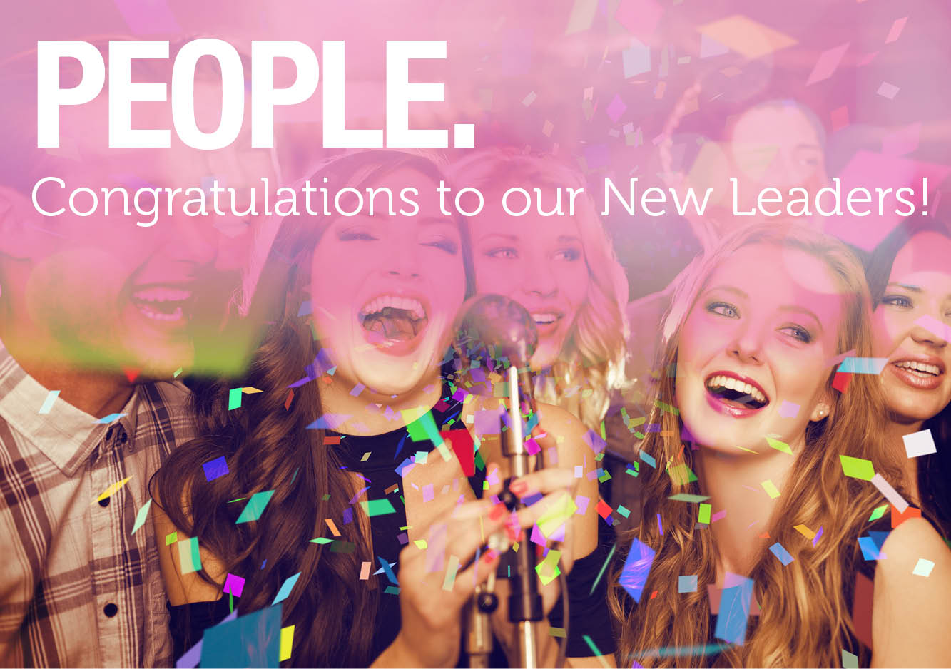Congratulations to our New Leaders!