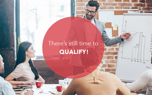 There’s Still Time to Qualify!
