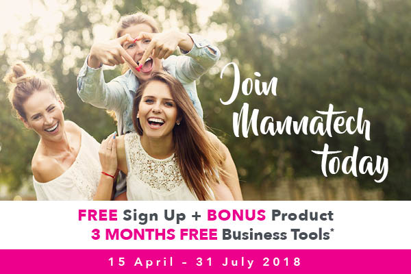 Join Mannatech for FREE
